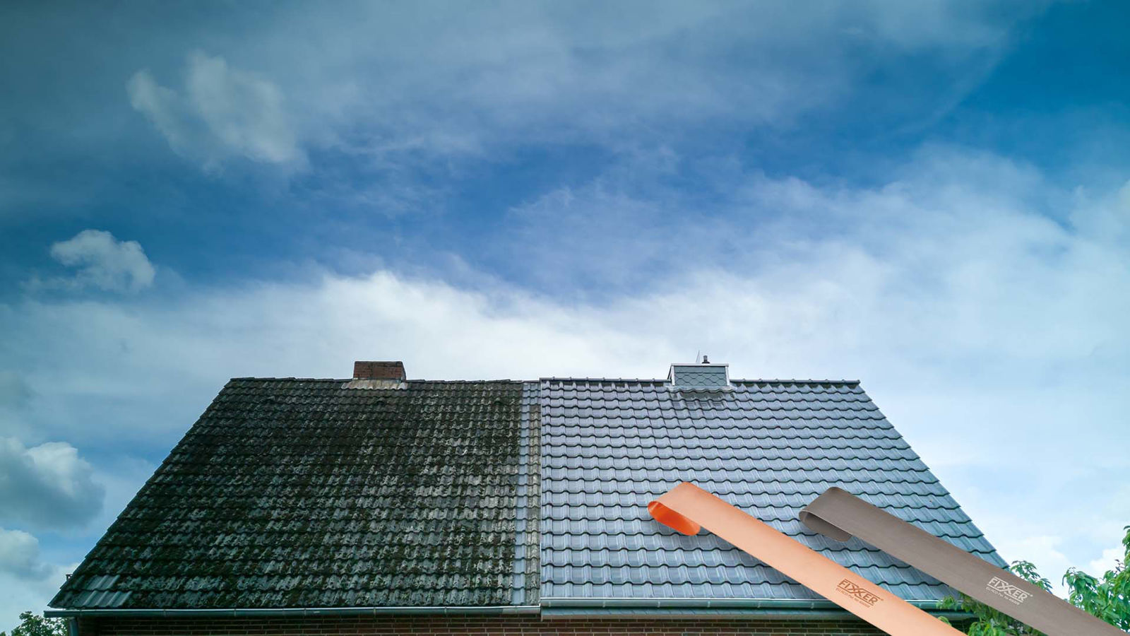 Mosefjerner for tak – mosebeslag gjør det enkelt å fjerne mose på tak!