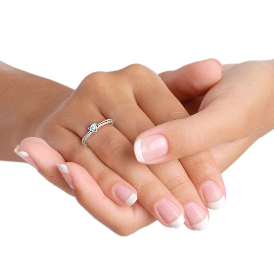 illustrasjon med hånd av gifteringer- 18001025