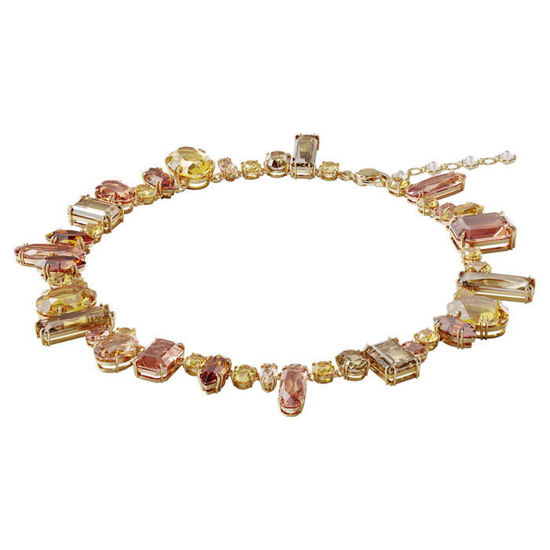 Swarovski smykke Gema necklace Multicolored, Gold-tone plated - 5610988
