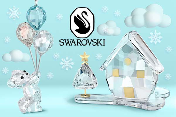 Swarovski figurer til jul
